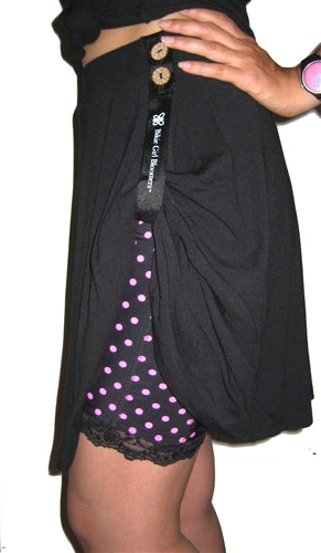 Pinka Dot Black Bloomers