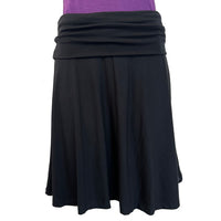 Comfy Flowy Skirt with fold over waistband and SkitchClip